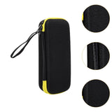 Maxbell Electric Shaver Case EVA Portable Protective Bag for Travel Black Yellow