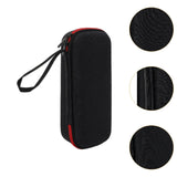 Maxbell Electric Shaver Case EVA Portable Protective Bag for Travel Black Red