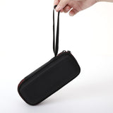 Maxbell Electric Shaver Case EVA Portable Protective Bag for Travel Black Red