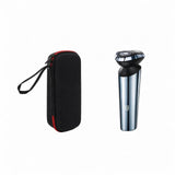 Maxbell Electric Shaver Case EVA Portable Protective Bag for Travel Black Red