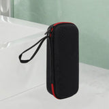 Maxbell Electric Shaver Case EVA Portable Protective Bag for Travel Black Red