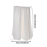 Maxbell Suspender Bathrobe Soft Lady Bath Towel for Women for Hotel Birthday Bedroom white edge