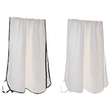 Maxbell Suspender Bathrobe Soft Lady Bath Towel for Women for Hotel Birthday Bedroom white edge