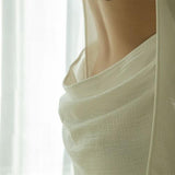 Maxbell Suspender Bathrobe Soft Lady Bath Towel for Women for Hotel Birthday Bedroom white edge