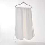 Maxbell Suspender Bathrobe Soft Lady Bath Towel for Women for Hotel Birthday Bedroom white edge