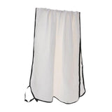 Maxbell Suspender Bathrobe Soft Lady Bath Towel for Women for Hotel Birthday Bedroom black edge