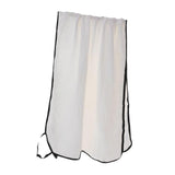 Maxbell Suspender Bathrobe Soft Lady Bath Towel for Women for Hotel Birthday Bedroom black edge