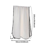 Maxbell Suspender Bathrobe Soft Lady Bath Towel for Women for Hotel Birthday Bedroom black edge
