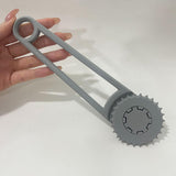 Maxbell Cardboard Box Punch DIY Perforation Tool for Scrapbooking Model Making Cards gray