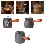 Maxbell Tea Pot Chinese Traditional Sturdy 600ml Tea Maker for Camping Steeping Home Style A