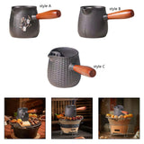 Maxbell Tea Pot Chinese Traditional Sturdy 600ml Tea Maker for Camping Steeping Home Style A