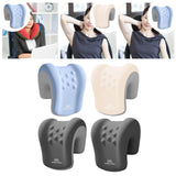 Maxbell Headrest for Office Chair Comfort Memory Foam Head Rest Pillow for Adults Blue Gray