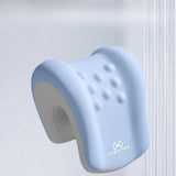 Maxbell Headrest for Office Chair Comfort Memory Foam Head Rest Pillow for Adults Blue Gray