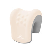 Maxbell Headrest for Office Chair Comfort Memory Foam Head Rest Pillow for Adults Beige Gray