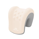 Maxbell Headrest for Office Chair Comfort Memory Foam Head Rest Pillow for Adults Beige Gray