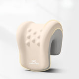 Maxbell Headrest for Office Chair Comfort Memory Foam Head Rest Pillow for Adults Beige Gray