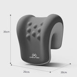 Maxbell Headrest for Office Chair Comfort Memory Foam Head Rest Pillow for Adults Gray