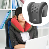 Maxbell Headrest for Office Chair Comfort Memory Foam Head Rest Pillow for Adults Gray