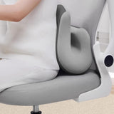 Maxbell Headrest for Office Chair Comfort Memory Foam Head Rest Pillow for Adults Gray