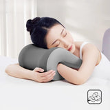 Maxbell Headrest for Office Chair Comfort Memory Foam Head Rest Pillow for Adults Gray