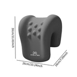 Maxbell Headrest for Office Chair Comfort Memory Foam Head Rest Pillow for Adults Dark Gray