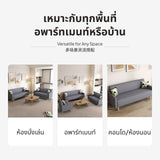 Maxbell Minimalist Nordic Sofa/Modern Style/1-3 Seats · Living Room/Strong Rubber Wood Frame Sky Blue Linen Fabric