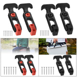 Maxbell 2Pcs T Handle Hasp Draw Latch Replacement for Engineering Machine Coolers RV Black
