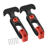 Maxbell 2Pcs T Handle Hasp Draw Latch Replacement for Engineering Machine Coolers RV Orange