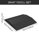 Maxbell Couch Cushion Support Insert Couch Supporter for Living Room Chair Sectional black