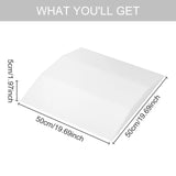 Maxbell Couch Cushion Support Insert Couch Supporter for Living Room Chair Sectional white