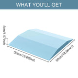 Maxbell Couch Cushion Support Insert Couch Supporter for Living Room Chair Sectional Light Blue