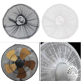 Maxbell Finger Protector Polyester Fan Cover for Round Fan Ceiling Fans Desktop Fans Black