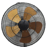 Maxbell Finger Protector Polyester Fan Cover for Round Fan Ceiling Fans Desktop Fans Black