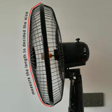 Maxbell Finger Protector Polyester Fan Cover for Round Fan Ceiling Fans Desktop Fans Black