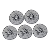 Maxbell Finger Protector Polyester Fan Cover for Round Fan Ceiling Fans Desktop Fans Black