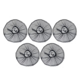 Maxbell Finger Protector Polyester Fan Cover for Round Fan Ceiling Fans Desktop Fans Black