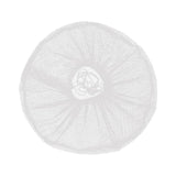 Maxbell Finger Protector Polyester Fan Cover for Round Fan Ceiling Fans Desktop Fans White