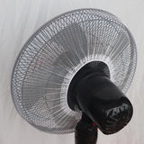 Maxbell Finger Protector Polyester Fan Cover for Round Fan Ceiling Fans Desktop Fans White