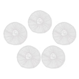 Maxbell Finger Protector Polyester Fan Cover for Round Fan Ceiling Fans Desktop Fans White