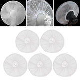 Maxbell Finger Protector Polyester Fan Cover for Round Fan Ceiling Fans Desktop Fans White
