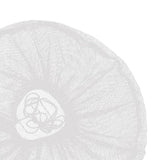 Maxbell Finger Protector Polyester Fan Cover for Round Fan Ceiling Fans Desktop Fans White