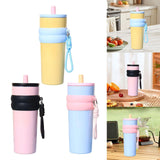 Maxbell Insulated Cup Travel Mug 710ml Sporting Water Bottle for Picnic Outdoor Home yellow