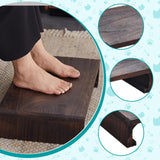 Maxbell Wooden Low Stool Versatile Bed Table Small Ottoman for Household Desk Tatami