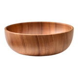 Maxbell Wood Snack Serving Bowl Multipurpose Mixing Bowl for Vegetable Potato Veggie 22cmx7.5cm