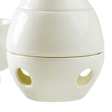 Maxbell Ceramic Sake Set with Warmer 4 Ceramic Cups for Tea Party Friends Restaurant