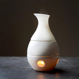 Maxbell Ceramic Sake Set with Warmer 4 Ceramic Cups for Tea Party Friends Restaurant