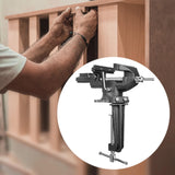 Maxbell Bench Vise Workbench Table Vice for Clamping Pipe Cutting Sculpting Modeling