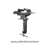 Maxbell Bench Vise Workbench Table Vice for Clamping Pipe Cutting Sculpting Modeling