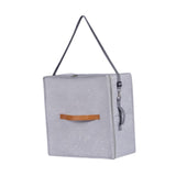Maxbell Hat Storage Box with Shoulder Strap Polyester Practical Cowboy Hat Organizer