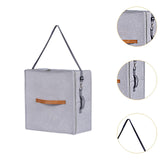 Maxbell Hat Storage Box with Shoulder Strap Polyester Practical Cowboy Hat Organizer